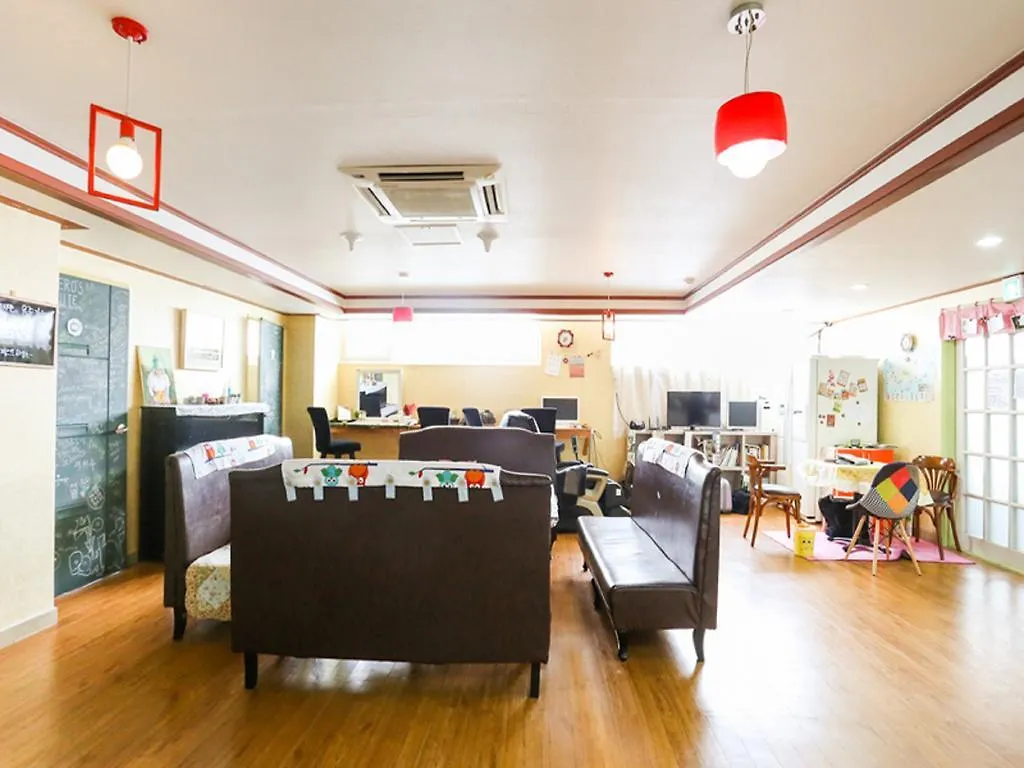 Hilltop Guesthouse Jeju Sydkorea